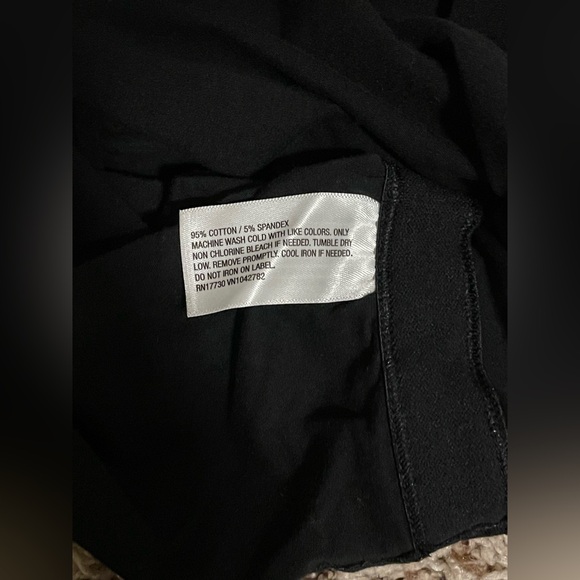 Isabel Black Maternity Side Panel Tank Dress - Picture 6 of 6